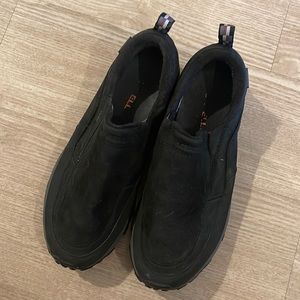Merrel waterproof slip on mocs
